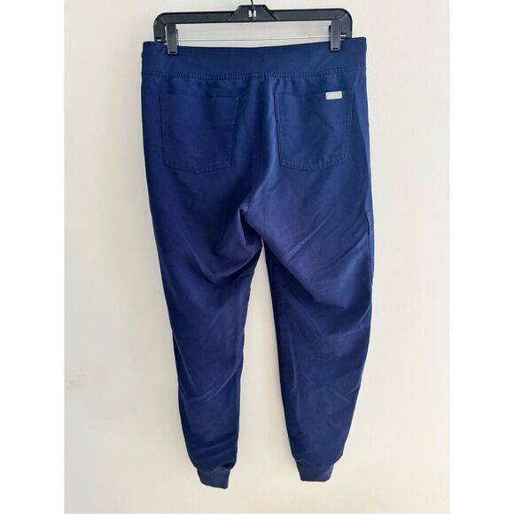 Figs Zamora Jogger Pants Navy Blue High Waisted Scrubs, Women’s M - Picture 6 of 8